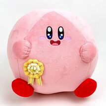 星のカービィ おおきなぬいぐるみカービィ(優勝) カービィのグルメフェス ピンク だきまくら_画像1