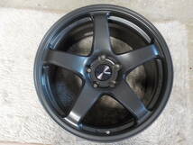 展示品 ENKEI PF05 9.5J INSET25 5-114.3 Matte Dark Gunmetallic 2本セット_画像1