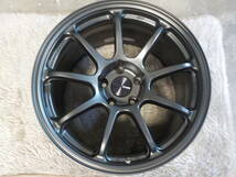 在庫品 ENKEI PF09 10.5J INSET15 5-114.3 Matte Dark Gunmetallic 4本セット_画像1