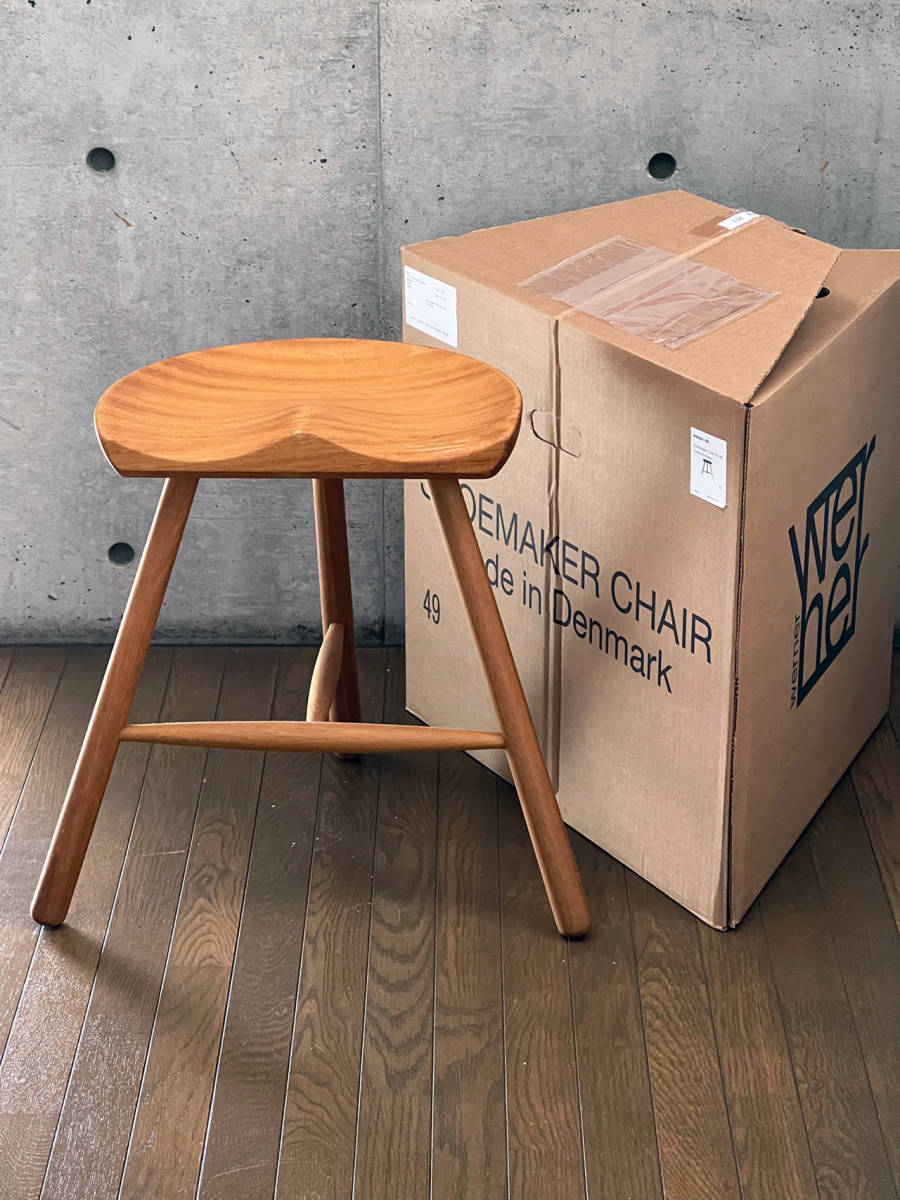 ☆1283 大 椅子 3本足 シューメーカーチェア SHOEMAKER CHAIR-