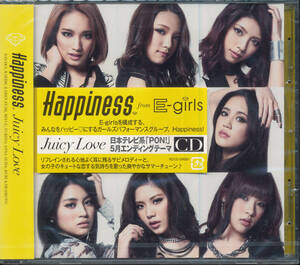 ハピネスHappiness/JUICY LOVE★SAYAKA/楓/藤井夏恋/MIYUU/YURINO/杉枝真結/須田アンナ/川本璃(E-ガールズE-girls) ★未開封