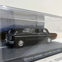 未開封 アシェット ボンドカーコレクション 1/43 MS40型 トヨペット クラウン 007は二度死ぬ James Bond 劇中車 ミニカー CROWN 国産名車_画像3