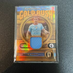 2022-23 Panini Chronicles Soccer Premier League - Sergio Gomez - Gold Rush ジャージカード 199シリ - Manchester City マンC