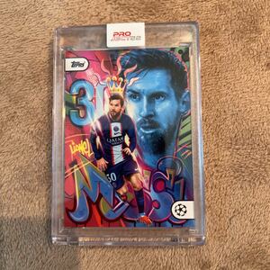 メッシ Topps Project 22 - Lionel Messi by Orlando Arocena - Paris Saint-German PSG アルゼンチン Goat Argentina