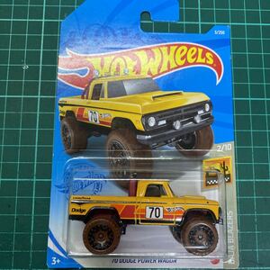 ホットウィール Hot Wheels '70 DODGE POWER WAGON