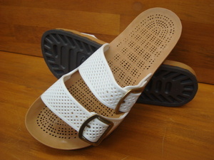 新品21日本限定SENSI SANDAL(センシサンダル) LA JOLLA SAFARI COLLECTION 27.5 BIANCO