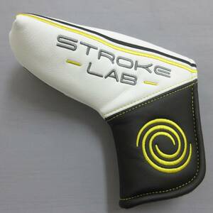 オデッセイ 2019 ストロークラボ ブレード パターカバー 5518322 ホワイト×ブラック ONE THREE NINE ピン型 ODYSSEY STROKE LAB 純正