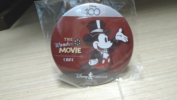 Disney100 THE Wonder MOVIE CAFE ディズニーJCBカード特典 缶バッジ