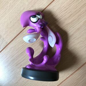 送料290円 アミーボ amiibo 任天堂 Switch wiiU スプラトゥーン 2 3 イカ 紫