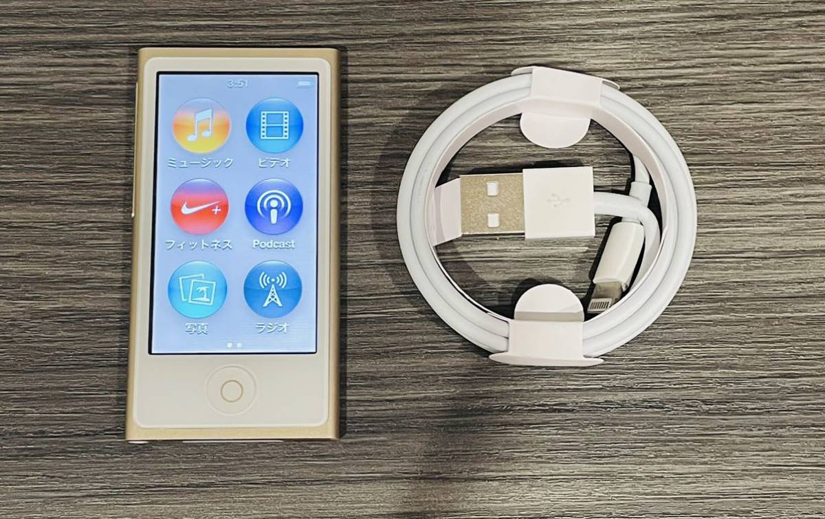 良質 iPod nano第7世代スペースグレーほぼ新品‼️美品‼️Appleアップル