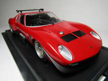 Lamborghini Jota 1/18 ランボルギーニ イオタ SVR RED V12 1971 Bertone ベルトーネ デザイン KYOSYO Collection 京商 イタリア 名車_画像5