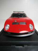 Lamborghini Jota 1/18 ランボルギーニ イオタ SVR RED V12 1971 Bertone ベルトーネ デザイン KYOSYO Collection 京商 イタリア 名車_画像7