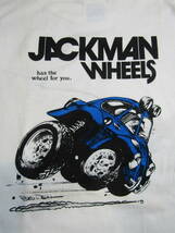JACKMAN Wheels VW BAJA BAG FLAT4 バハバグ ジャックマンホイール Beetle GILDAN VW ワーゲン 丸銅筒生地縫 ビートル デッドストック BLUE_画像1