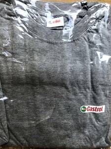 カストロール Ｔシャツ　グレー　Castrol　新品　未使用