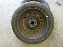 ラクティス SCP100 トヨタ純正 16インチ スチールホイール タイヤ付 2本 175/60R16 SEIBERLING 2022年 7分山! 鉄 16×5.5J 4H-100_画像6