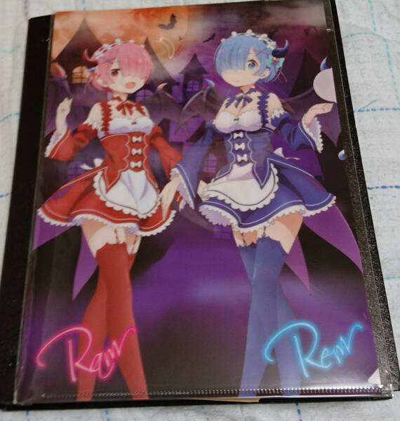 Re：ゼロから始める異世界生活 レム ラム クリアファイル ＲＡＭ ＲＥＭ