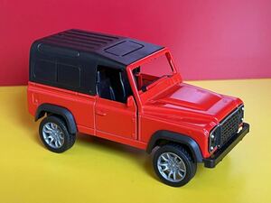 jeep ミニカー 4x4 約10cm レッド