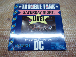 Trouble Funk / Saturday Night Live From Washington D.C. / 075679048813 / hip-hop R&B record LP V