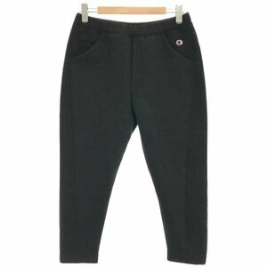 Champion チャンピオン 22SS テックウィーブ3LSスウェットパンツ ブラック サイズ:L メンズ ITNSUQWBINQI