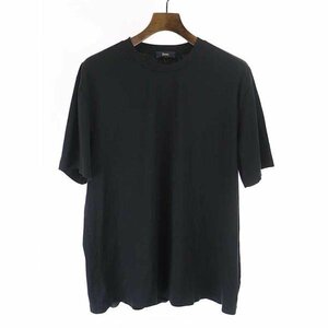 HERNO ヘルノ ストレッチクルーネックTシャツ ブラック サイズ:54 メンズ ITH7XKJNO2KG