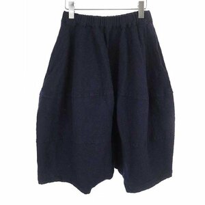 COMME des GARCONS GIRL コムデギャルソンガール 20AW 縮絨ウールサルエルパンツ ネイビー サイズ:XS レディース【中古】 ITFIAN16DKR0