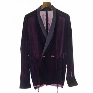 BED J.W. FORD bed Ford 19AW shawl color bell bed jacket purple size :0 men's IT8ASSJVLUJ8