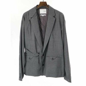 yoshio kubo ヨシオクボ 20AW MURAMAS JACKET ウールジャケット グレー サイズ:2 メンズ ITLMCSSYKDBR