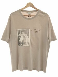 LOEWE ロエベ 21SS フォトプリントパッチTシャツ ベージュ XL ITWM2X3MVNIC