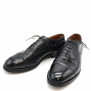 Alden オールデン 907 HAMPTON CAP-TOE ストレートチップレザーシューズ ブラック 9 1/2 IT3RH04SJGDZの画像1