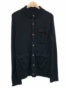 A.P.C アーペーセー ウールスタンドカラーニットジャケット ネイビー M IT6KQJL264QG