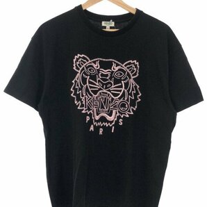 KENZO ケンゾー Classic Tiger T-Shirts タイガー刺繍Tシャツ ブラック M IT3976GRV3PKの画像1