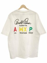 Arnold Palmer by ALWAYTH アーノルド パーマー バイ オルウェイズ 23SS LOGO TEE ロゴプリントTシャツ ホワイト XL ITALGJFM78PO_画像2