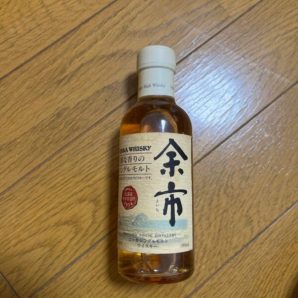 余市　シングルモルト　180ml 未開封