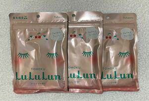 【3袋セット】LuLuLun フェイスマスク　東北限定