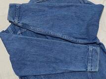 80s～ Levi's リーバイス 70506　0260　size 40　ストライプ デニム ジャケット　MADE IN USA アメリカ製　ビンテージ_画像10