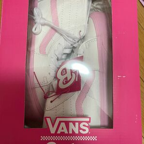 国内超入手困難！箱付き アメリカ限定 新品 Vans x Barbie バンズ　バービー　コラボスニーカー　レディース23.5cm