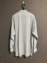 新品 COMOLI 23ss khadi cotton pullover shirt カディー バンドカラー チェック プルオーバー シャツ X01-02012 コモリ 3_画像4