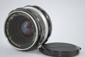 【外観並級以下】Nikon NIKKOR-H Auto 50mm F2 ニコン　#t7098