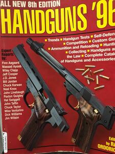 同梱取置 歓迎 古洋書「HANDGUNS ’96」銃鉄砲ピストル火薬武器兵器ハンドガンgundigest