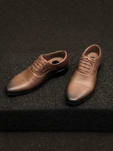  postage 120 jpy ) 1/6 Brown shoes man shoes TOYSCENTER ( inspection DAMTOYS easy&simple DID VERYCOOL TBleague phicen figure 