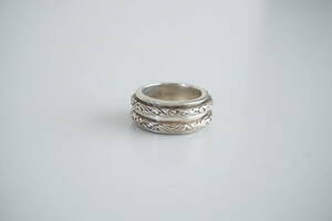 ZOCALO/ソカロ*12号*DOUBLE IVY SPINNING RING/ダブル・アイビー・スピニング・リング*指輪*シルバー*定価27,500円