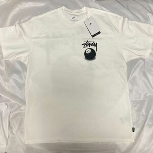 Stussy Nike SS 8 Ball T-Shirt 白M 送料無料 ステューシー 8ボール ナイキ 半袖Tシャツ