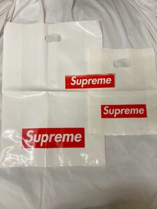 Supreme ショッパー セット シュプリーム ショップ袋 ステッカーセット box logo