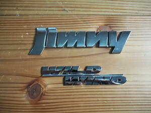 ★スズキ ジムニー ワイルドウインドウ エンブレム Jimny WILDWIND ①★