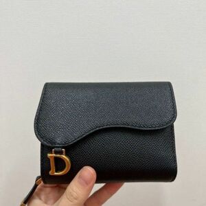 Dior サドルバイフォールドウォレット　二つ折り財布