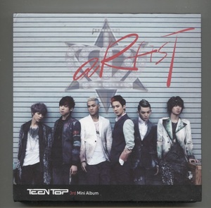 韓国CD★ TEEN TOP の 3rd Mini Album「aRtist」★ ティーントップ