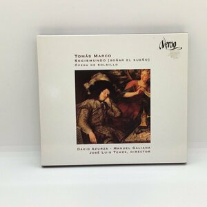 ホセ・ルイス・テメス / TOMAS MARCO トマス・マルコ : SEGISMUNDO SONAR EL SUENO (CD) VRS 2053 // JOSE LUIS TEMES スペイン オペラ