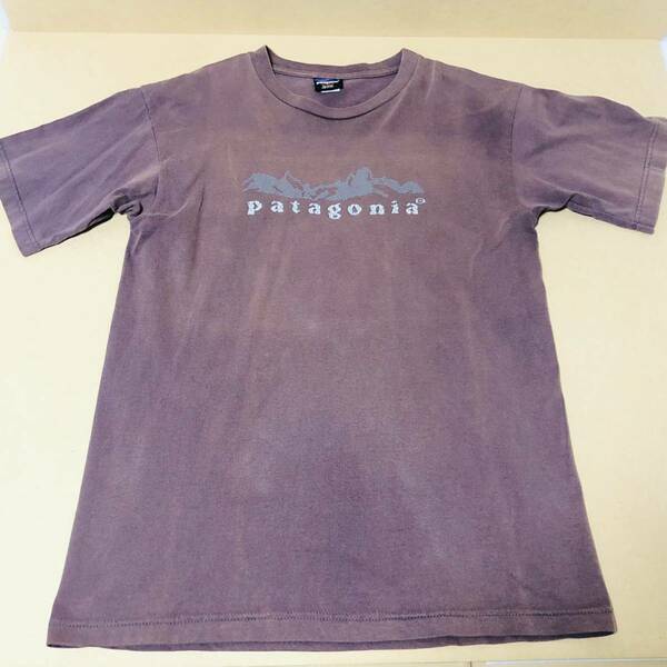 Patagonia vintage T-shirt パタゴニアヴィンテージTシャツ USA製 激レアTシャツ 雪なしタグ1992年頃モデル