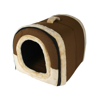 S размер домашнее животное house складной домашнее животное bed чихуахуа маленький размер собака кошка размер Brown чай цвет .. дом диван подушка 
