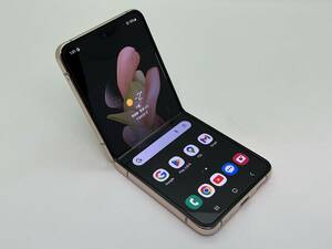 [3277] 美品 512GB Galaxy Z Flip4 5G ピンク SIMフリー android 人気ランキング 折畳み式 デュアルスクリーン 中古スマホ スピード発送